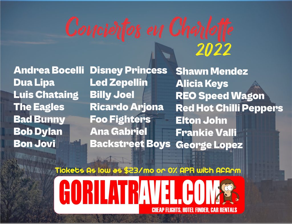 Temporada de Conciertos en Charlotte 2022 Mundo Latino Media