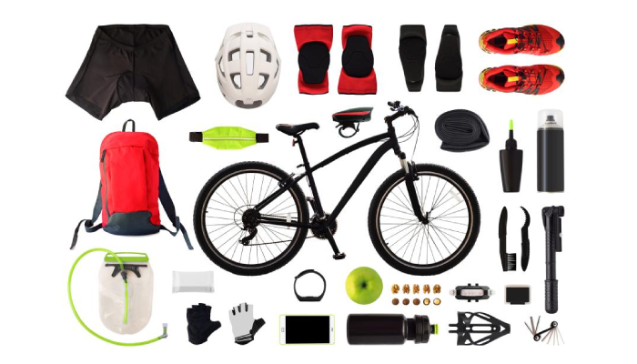 Cycling gear bags equipment, Cycling helmets gloves clothing jersey, Bike apparel pants shoes, bike cellphone holder,
