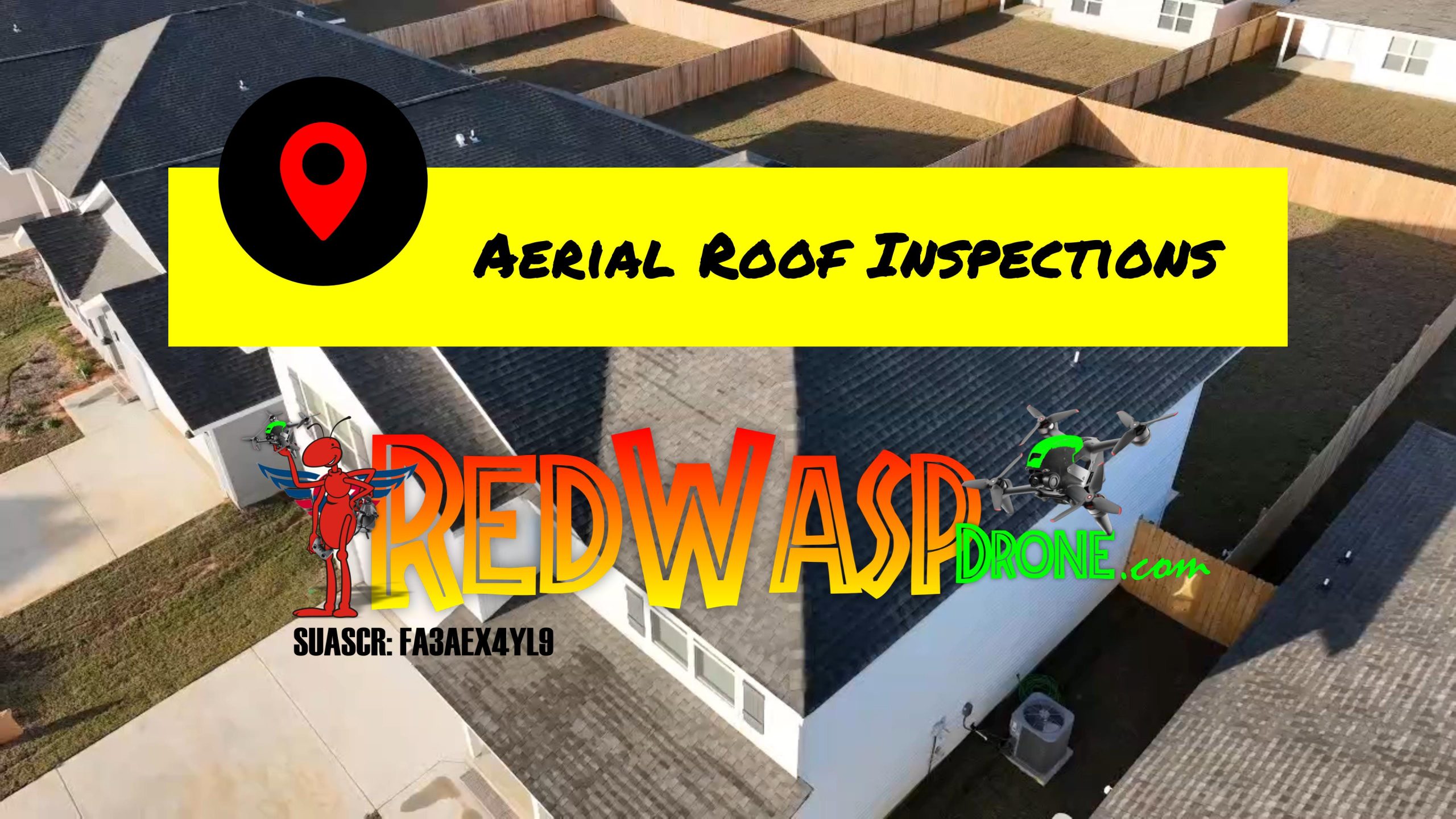 Aerial Roof Inspection, Drone for Roof Inspections, Pensacola Drone Services, Destin Drone Video, Roof Inspections, Red Wasp Drone, Drone Video Photo Service,